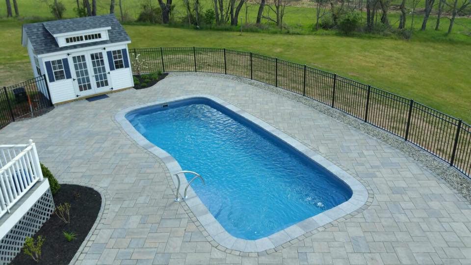 Fiberglass pool installation New Jersey